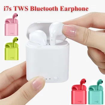 i7s TWS Wireless Bluetooth Earphone Stereo Earbud Headset With Charging Box for iPhone 6 7 8 x Android IOS Systems
i7s TWS Wireless Bluetooth Earphone Stereo Earbud Headset With Charging Box for iPhone 6 7 8 x Android IOS Systems