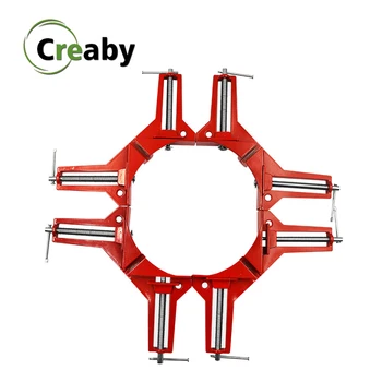 4pcs Multifunction 90 Degree Right Angle Clamp DIY Picture Frame Corner Clamps 100MM Mitre Clamps Corner Holder Woodworking Tool
4pcs Multifunction 90 Degree Right Angle Clamp DIY Picture Frame Corner Clamps 100MM Mitre Clamps Corner Holder Woodworking Tool