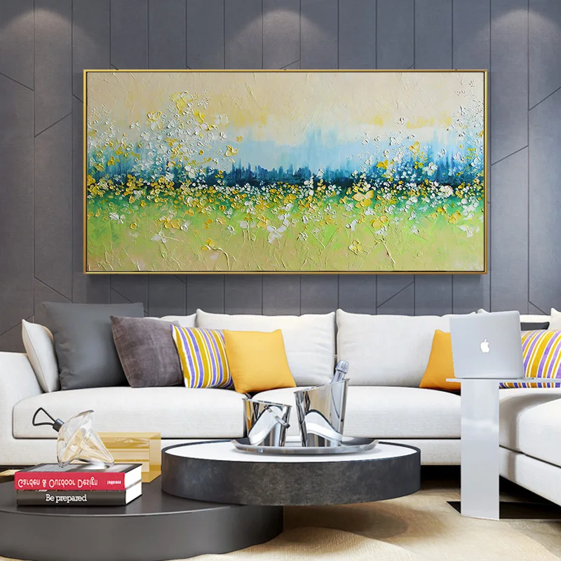 Hand-painted Oil Painting Decorative Evergreen Living Room Sofa Backdrop Modern Minimalist Paintings Mural Single Horizontal Ver
Hand-painted Oil Painting Decorative Evergreen Living Room Sofa Backdrop Modern Minimalist Paintings Mural Single Horizontal Ver