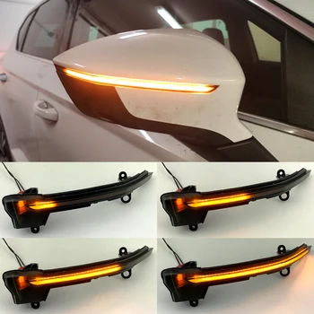 Superb LED Blinker Dynamic Turn Signal Light Side Rear-View Mirror Light For Seat 5D Cupra Ateca Tarraco 2016-2019 FR Xcellence
