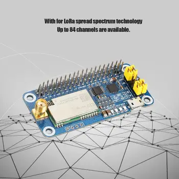 Expansion Board SX1268 for LoRa 433MHz Air Wakeup Wireless Configuration Expansion Board for Raspberry Pi
Expansion Board SX1268 for LoRa 433MHz Air Wakeup Wireless Configuration Expansion Board for Raspberry Pi