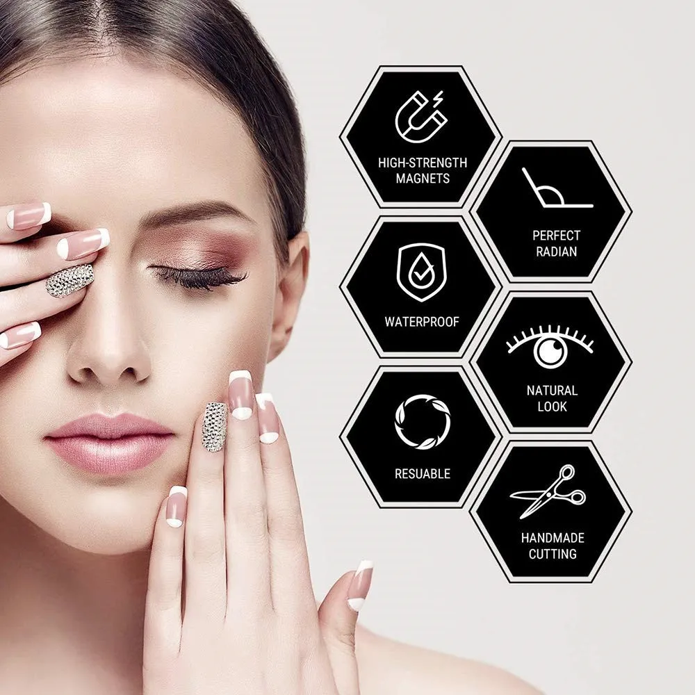5 pairs magnetic eyelash sets, magnetic eyeliner, magnetic tweezers and false eyelash sets for extending eyelashes wholesale
5 pairs magnetic eyelash sets, magnetic eyeliner, magnetic tweezers and false eyelash sets for extending eyelashes wholesale