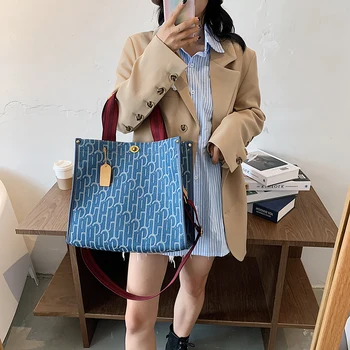 bolso for women 2020 new luxury handbags Canvas large capacity shoulder asc Fashion Trend Ladies simple plaid bag сумка женская 
bolso for women 2020 new luxury handbags Canvas large capacity shoulder asc Fashion Trend Ladies simple plaid bag сумка женская