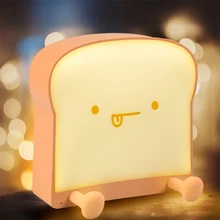Kawaii Lovely Toast Night Light AS Mobile Phone Bracket Girls/Boys Room Bedside Study Decoration For Children Gifts
Kawaii Lovely Toast Night Light AS Mobile Phone Bracket Girls/Boys Room Bedside Study Decoration For Children Gifts