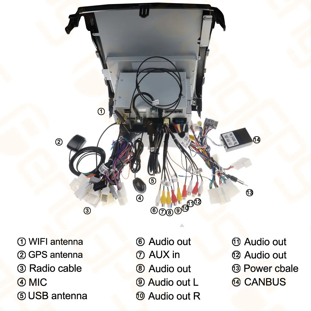 Perfect 16" Tesla Style Car Radio Android8.1 for TOYOTA LAND CRUISER LC200 2008-2015 GPS Navigation Recorder Headunit Multimedia Player 9