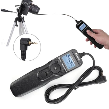 Shoot RS-60E3 Precise Timing Shutter Cable Release Automatic Timer Remote Control for Canon 400D 350D 300D G10 G11 G12 1100D
Shoot RS-60E3 Precise Timing Shutter Cable Release Automatic Timer Remote Control for Canon 400D 350D 300D G10 G11 G12 1100D