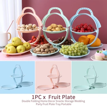 Home Decor Tray Desserts With Handle Ornament Fruit Plate Wedding Party Modern Dinning Table Double Folding Snacks Storage
Home Decor Tray Desserts With Handle Ornament Fruit Plate Wedding Party Modern Dinning Table Double Folding Snacks Storage