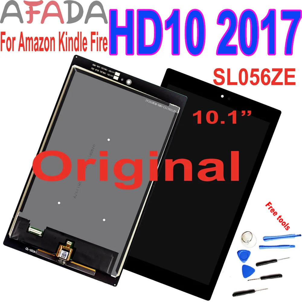 10" Original LCD Display For Amazon HD10 2017 HD 10 2017 7th Gen SL056ZE Touch Screen Digitizer Assembly Replacements Repair
10" Original LCD Display For Amazon HD10 2017 HD 10 2017 7th Gen SL056ZE Touch Screen Digitizer Assembly Replacements Repair