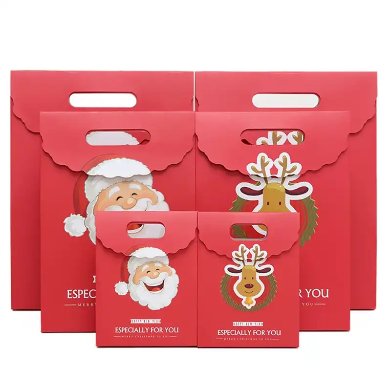 ice cream shape candy boxes christmas kraft bag paper popcorn