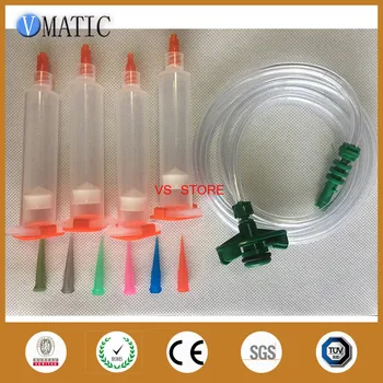 Free Shipping 5cc/5ml Solder Paste Adhesive Glue Liquid Dispenser Dispensing Syringe With Adapter & Needles
Free Shipping 5cc/5ml Solder Paste Adhesive Glue Liquid Dispenser Dispensing Syringe With Adapter & Needles