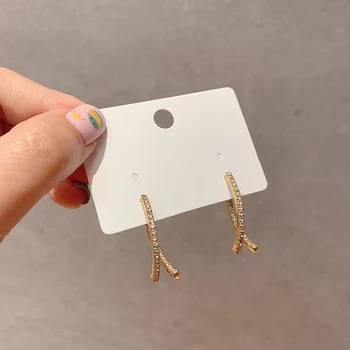 MENGJIQIAO Hot Sale Geometric Cross Metal Rhinestone Dangle Earrings For Women Students Fashion Elegant Party Jewelry
MENGJIQIAO Hot Sale Geometric Cross Metal Rhinestone Dangle Earrings For Women Students Fashion Elegant Party Jewelry