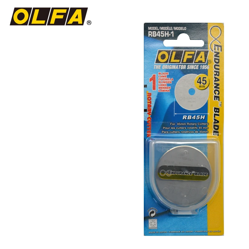 

OLFA hob blade 45mm round knife replace blade RB45H-1 enhanced version RB45-1