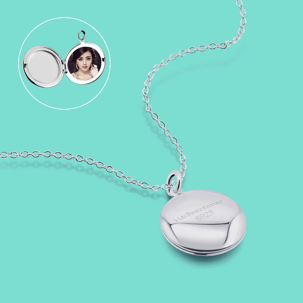 Simple Women's 925 Silver Necklace Creative Memorial Photo Box Pendant Necklace Custom Photo/Engraving Text female Jewelry
Simple Women's 925 Silver Necklace Creative Memorial Photo Box Pendant Necklace Custom Photo/Engraving Text female Jewelry