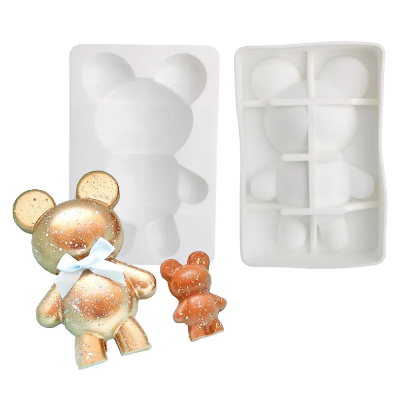 Food Grade Cute Bear Design Silicone Cake Molds Chocolate Mould Party Dessert Mousse Baking Tools Kitchen Bakeware
Food Grade Cute Bear Design Silicone Cake Molds Chocolate Mould Party Dessert Mousse Baking Tools Kitchen Bakeware