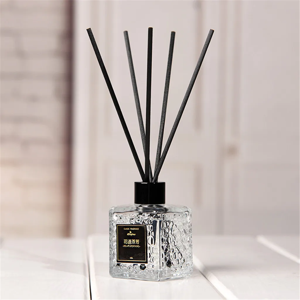 Household Essential Oil Aromatherapy Reed Diffusers with Natural Sticks Home Bedroom Desk Decorations Scented Glass Bottle 80ML
Household Essential Oil Aromatherapy Reed Diffusers with Natural Sticks Home Bedroom Desk Decorations Scented Glass Bottle 80ML