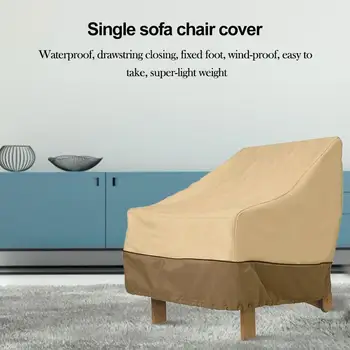 

Cubierta de muebles de Patio exterior silla de jardín sofá impermeable cubierta de polvo protección solar Oxford paño muebles cu