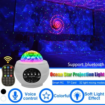 Colorful Projector Starry Sky Light Galaxy bluetooth 5.0 USB Voice Control Music Player LED Night Light Romantic Projection Lamp
Colorful Projector Starry Sky Light Galaxy bluetooth 5.0 USB Voice Control Music Player LED Night Light Romantic Projection Lamp