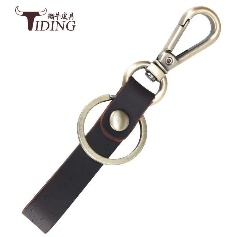 Tiding New Style Genuine Leather Men Keychain Vintage Cowhide Car Key Ring Creative Small Gifts Origional Cool
Tiding New Style Genuine Leather Men Keychain Vintage Cowhide Car Key Ring Creative Small Gifts Origional Cool