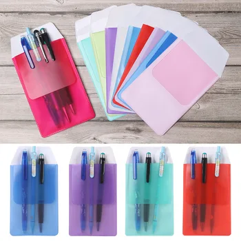 1PC New Colorful PVC Pocket Protector Leak-Proof Pen Pouch Doctors Nurses Bag for Pen Leaks Office Hospital Supplies
1PC New Colorful PVC Pocket Protector Leak-Proof Pen Pouch Doctors Nurses Bag for Pen Leaks Office Hospital Supplies