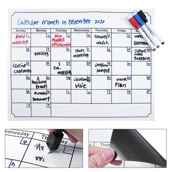 40x30cm Magnetic Monthly Planner Whiteboard Fridge Calendar with 3 Markers Daily Message Drawing Refrigerator Notes White Board
40x30cm Magnetic Monthly Planner Whiteboard Fridge Calendar with 3 Markers Daily Message Drawing Refrigerator Notes White Board