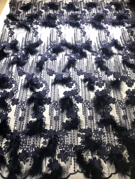 Nigeria 3D flower lace fabric 2019 high quality French net lace fabric African tulle lace fabric wedding dress ZX33701
Nigeria 3D flower lace fabric 2019 high quality French net lace fabric African tulle lace fabric wedding dress ZX33701