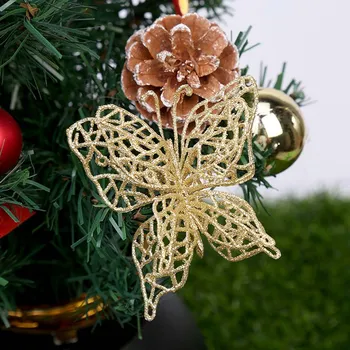 10PCS Artificial Flowers Christmas Tree Ornaments Christmas Decorations For Home Xmas Tree New Year Decor 2020 Ornament
10PCS Artificial Flowers Christmas Tree Ornaments Christmas Decorations For Home Xmas Tree New Year Decor 2020 Ornament