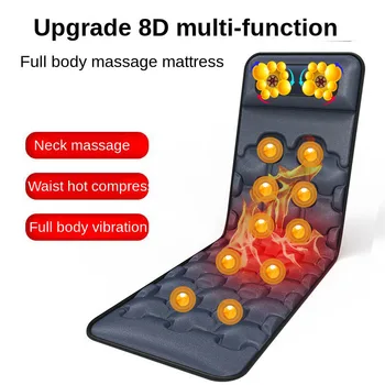 Body Vibration Massage Cushion Electric Heating Pad Kneading Neck Back Lumbar Relaxation Mat Fatigue Relief Household 10 Motors
Body Vibration Massage Cushion Electric Heating Pad Kneading Neck Back Lumbar Relaxation Mat Fatigue Relief Household 10 Motors