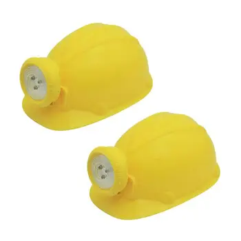 2Pcs Simulation Miner Helmet Kids Helmet Toy Role Play Safety Helmet Toy Photography Props LED Light Occupations Toys
2Pcs Simulation Miner Helmet Kids Helmet Toy Role Play Safety Helmet Toy Photography Props LED Light Occupations Toys
