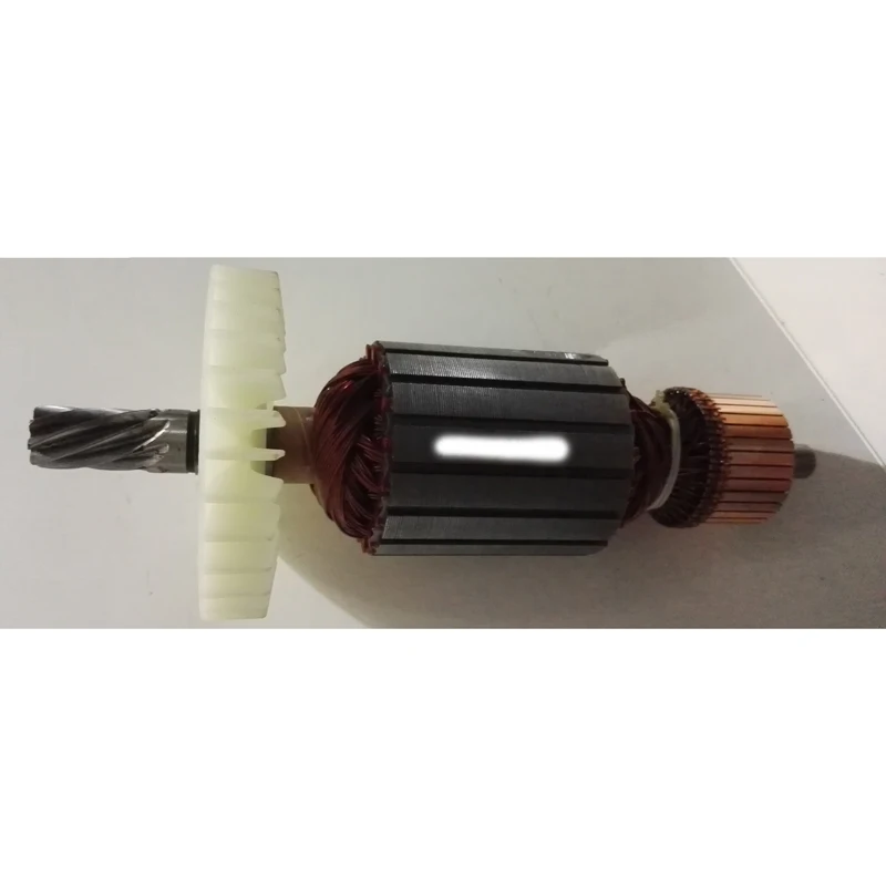 AC220-240V Armature Rotor Anchor Replacement for RYOBI 355 Steel Cutting Machine C-3560 Rotor 8 Tooth Rotor Total Length 203MM
AC220-240V Armature Rotor Anchor Replacement for RYOBI 355 Steel Cutting Machine C-3560 Rotor 8 Tooth Rotor Total Length 203MM