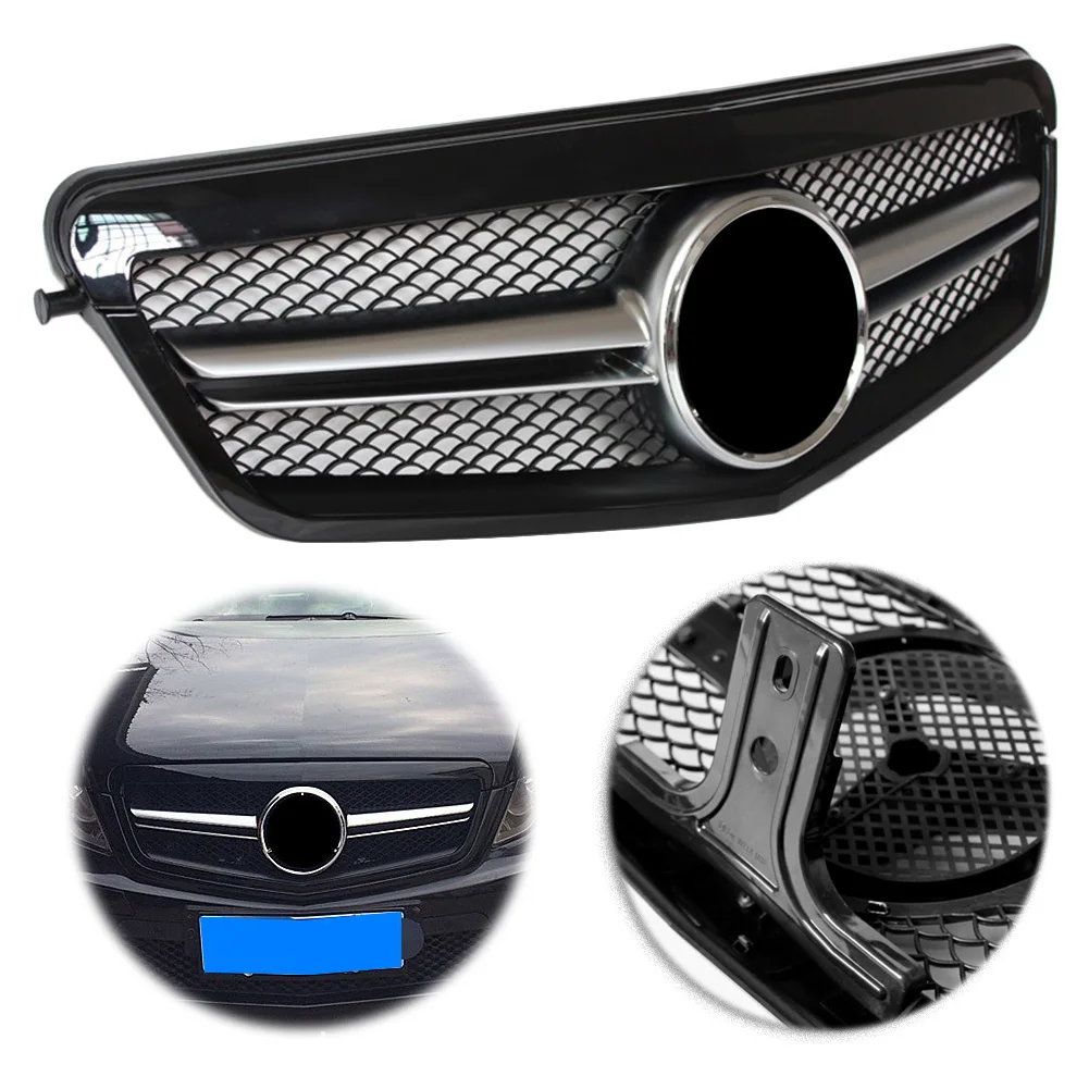 Auto Front Grill Upper Grill For Mercedes Benz E-Class W212 S212 2010 2011 2012 2013 Gloss Black ABS Plastic w/ Emblem
Auto Front Grill Upper Grill For Mercedes Benz E-Class W212 S212 2010 2011 2012 2013 Gloss Black ABS Plastic w/ Emblem
