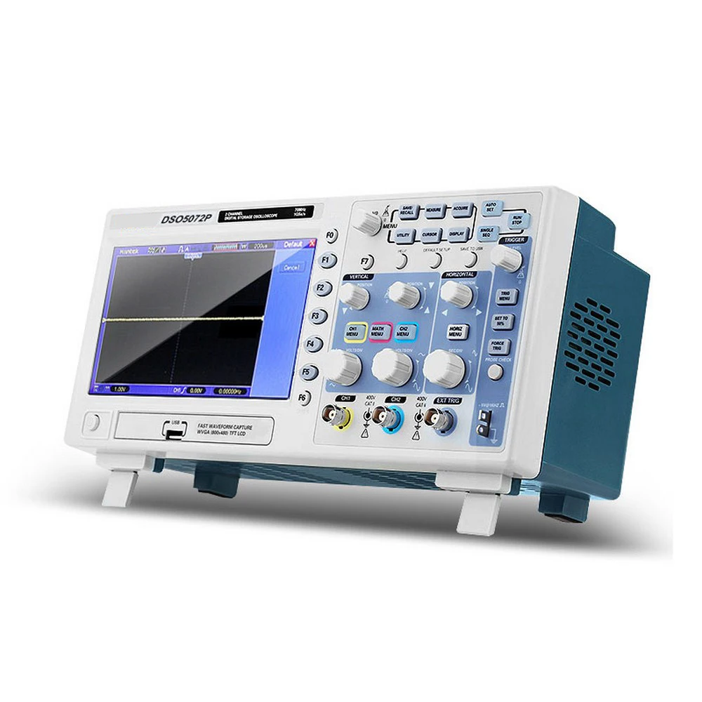 2019 Digital Oscilloscope DSO5102P Portable 100MHz 2Channels 1GSa/s Record Length 40K USB Osciloscopio Handheld Oscilloscopes
2019 Digital Oscilloscope DSO5102P Portable 100MHz 2Channels 1GSa/s Record Length 40K USB Osciloscopio Handheld Oscilloscopes