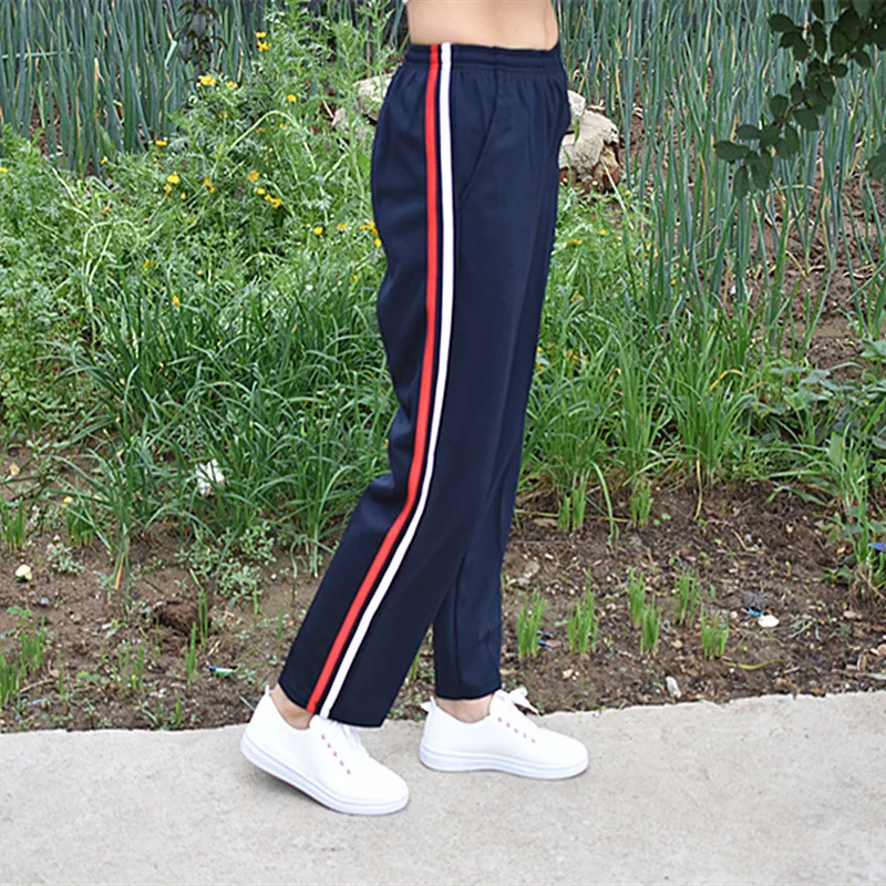 Spring, Autumn And Winter Dark Blue White Edge Middle School Students Uniform Pants Springbuds High School Students Sports Casua
Spring, Autumn And Winter Dark Blue White Edge Middle School Students Uniform Pants Springbuds High School Students Sports Casua