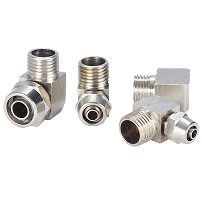 Pneumatic Tube Quick PL8mm-02 Quick Screw Connector Right Angle 6-01 Elbow Thread Pipe10-03 / 12-04 / 4-M5
Pneumatic Tube Quick PL8mm-02 Quick Screw Connector Right Angle 6-01 Elbow Thread Pipe10-03 / 12-04 / 4-M5