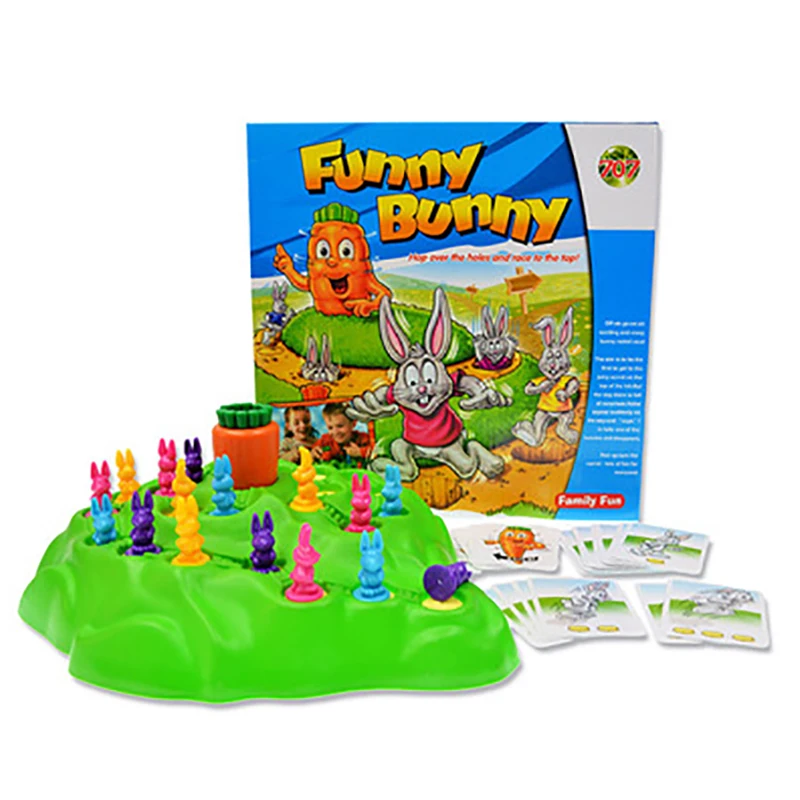 Bunny Cross Country Children's Puzzle Running Chess Intellectual Table Game Parent-child Interaction Desktop Game
Bunny Cross Country Children's Puzzle Running Chess Intellectual Table Game Parent-child Interaction Desktop Game