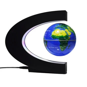 Magnetic Levitation Earth C-Type Led Floating Light Anti-Gravity Creative Light Plasma Ball Blue Earth + Black Box Us Plug
Magnetic Levitation Earth C-Type Led Floating Light Anti-Gravity Creative Light Plasma Ball Blue Earth + Black Box Us Plug