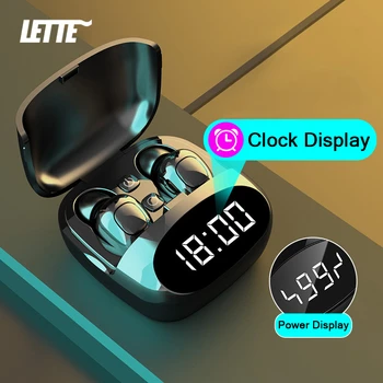 XG29 Digital Time Display TWS Bluetooth5.0 Headset Touch Control Binaural Call In-ear Earphones
XG29 Digital Time Display TWS Bluetooth5.0 Headset Touch Control Binaural Call In-ear Earphones