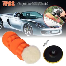 7Pcs/set 4/5/6/7inch Buffing Waxing Pad Auto Car Polishing Wheel Kit Buffer + Drill Adapter For Car Paint Furniture Polished
7Pcs/set 4/5/6/7inch Buffing Waxing Pad Auto Car Polishing Wheel Kit Buffer + Drill Adapter For Car Paint Furniture Polished