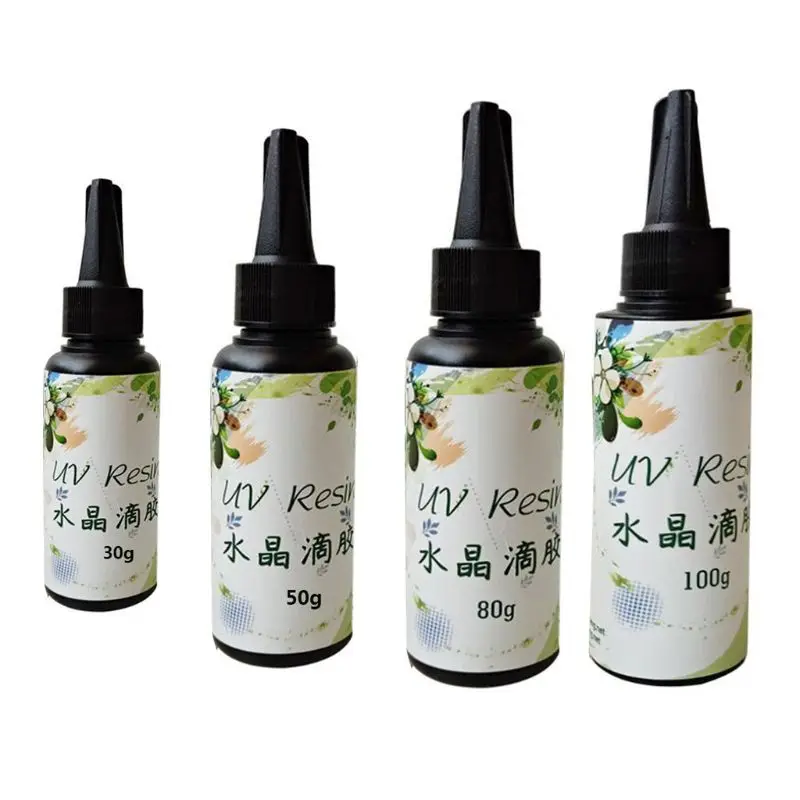 30g 50g 80g 100g UV Resin Hard Crystal Clear Glue Ultraviolet Curing Epoxy Craft 83XF
30g 50g 80g 100g UV Resin Hard Crystal Clear Glue Ultraviolet Curing Epoxy Craft 83XF