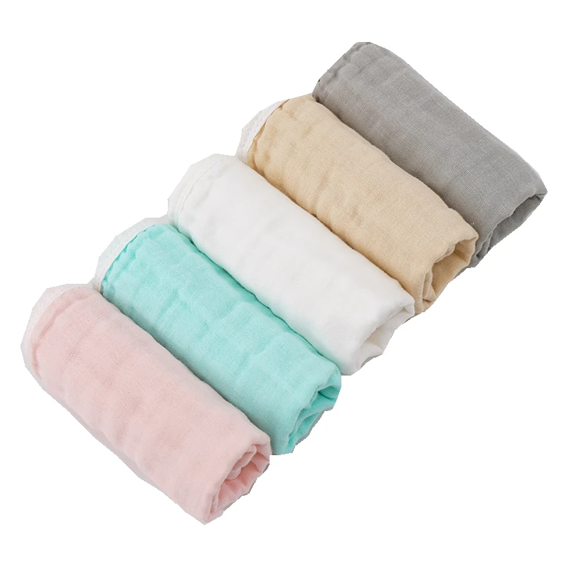 New Solid color 5PC/LOT Soft Washed Muslin Cotton Handkerchief Towel Newborn Children Face Towel Square Baby Bibs
New Solid color 5PC/LOT Soft Washed Muslin Cotton Handkerchief Towel Newborn Children Face Towel Square Baby Bibs