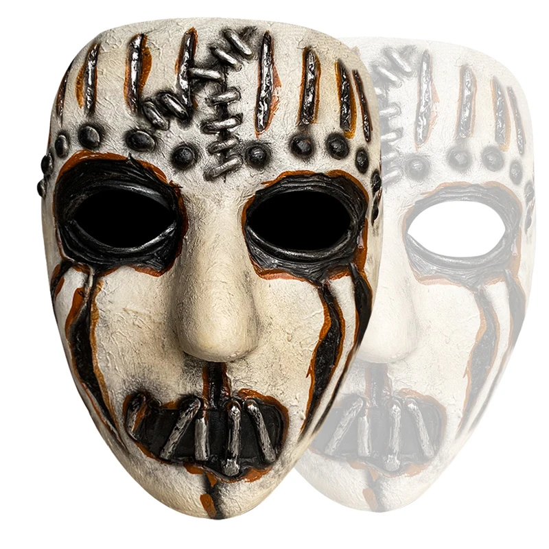 

HaleyChan Halloween Horror Scary Props Prom Party Slipknot Band Headgear Slipknot Mask Cosplay Horror Mask for Festival Party