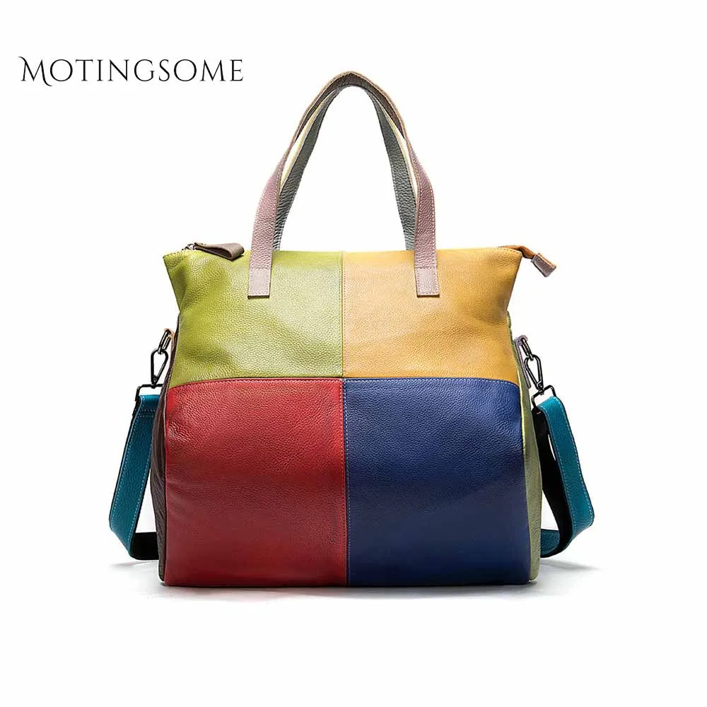 Women Tote Bag Genuine Leather Handbag Handwork Vintage Style Patchwork Shopper Bag Fashion Bags Ladies Luxury Bags 2019 New 
Women Tote Bag Genuine Leather Handbag Handwork Vintage Style Patchwork Shopper Bag Fashion Bags Ladies Luxury Bags 2019 New