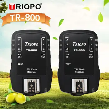TRIOPO 2.4G wireless flashing device TR800 receiving and transmitting function For Canon Nikon
TRIOPO 2.4G wireless flashing device TR800 receiving and transmitting function For Canon Nikon
