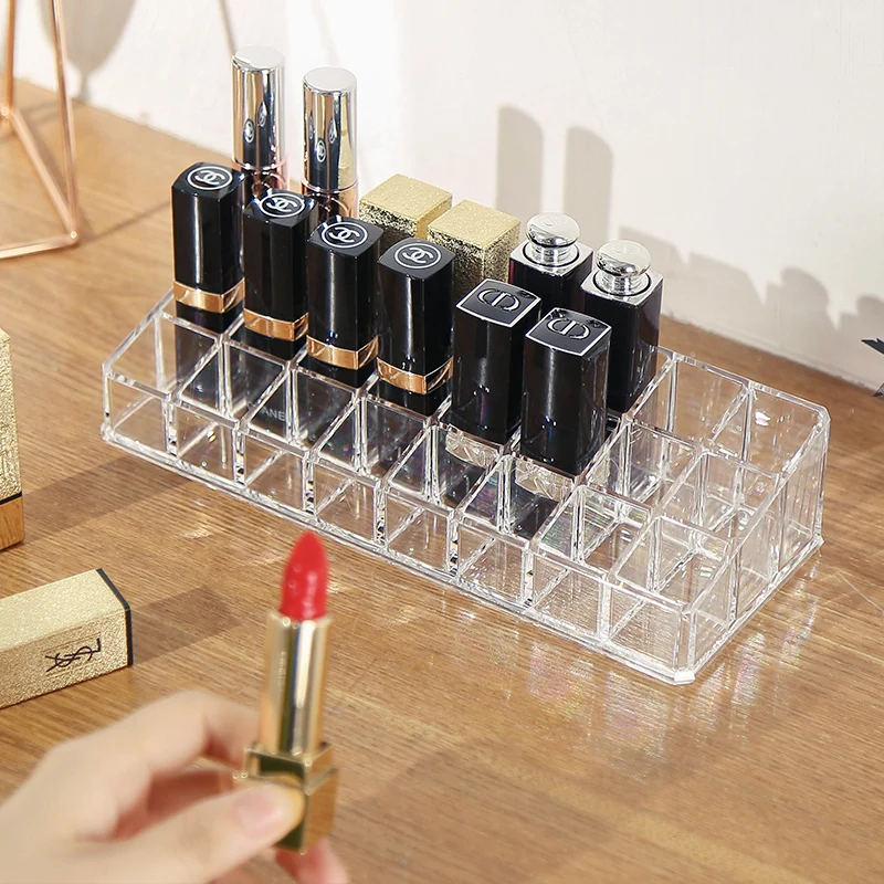 Nova ferramentas de maquiagem organizador Acrнlico Titular Exibiзгo Batom Cremalheira caixa de armazenamento de Cosmйticos maqui 
Nova ferramentas de maquiagem organizador Acrнlico Titular Exibiзгo Batom Cremalheira caixa de armazenamento de Cosmйticos maqui