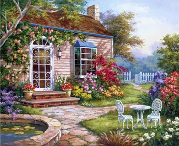 5D DIY Diamond Painting Scenery House Full Square Round Diamond Set Cross Stitch Embroidery Mosaic Art Picture Of Rhinestone
5D DIY Diamond Painting Scenery House Full Square Round Diamond Set Cross Stitch Embroidery Mosaic Art Picture Of Rhinestone