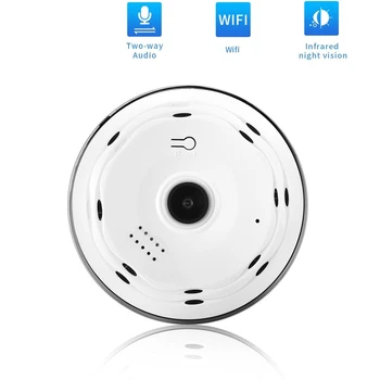 1080P Surveillance Cameras with Wifi 360 Degree VR Panoramic Indoor Motion Detection Home Security WIFI CCTV Camera 15M IR 
1080P Surveillance Cameras with Wifi 360 Degree VR Panoramic Indoor Motion Detection Home Security WIFI CCTV Camera 15M IR