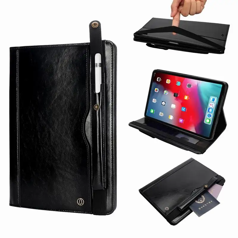 Luxury Retro Book Case For ipad Pro 11 Case 2018 Business Stand Multifunction Card Pencil Holder Tablet Cover For ipadpro 11"
Luxury Retro Book Case For ipad Pro 11 Case 2018 Business Stand Multifunction Card Pencil Holder Tablet Cover For ipadpro 11"