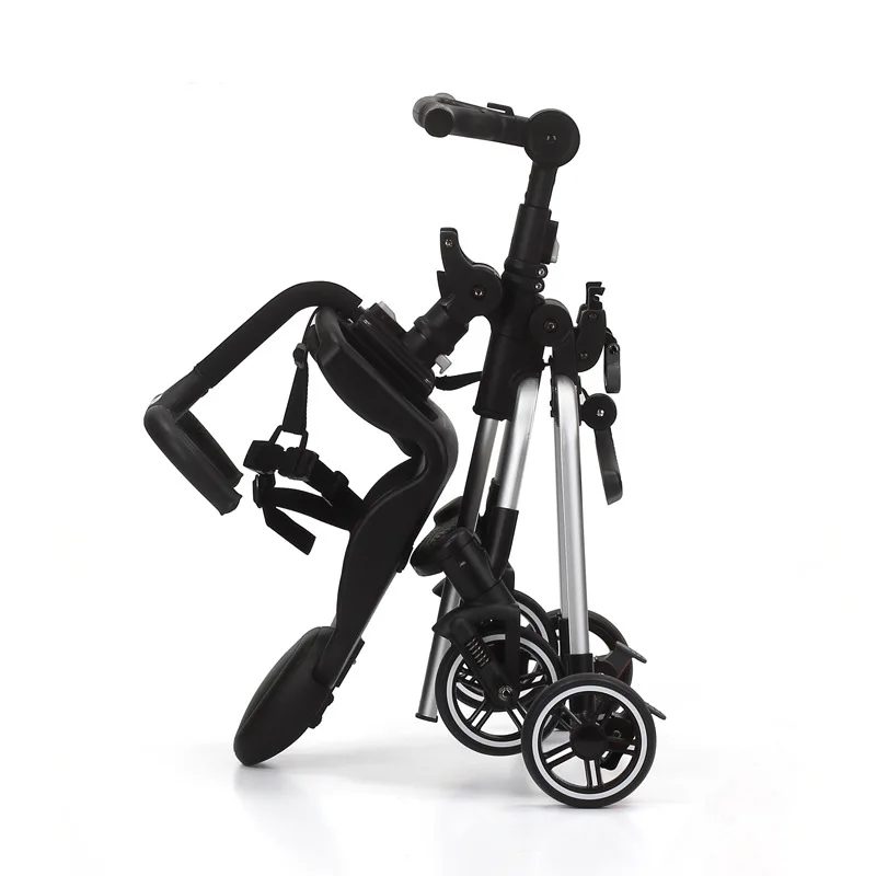 Детская коляска легкая двухнаправленная Складная четыре колеса амортизация