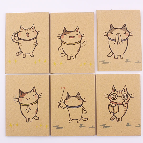1PC Kraft cute Hand-drawn Cat Notebooks 40 Pages School Stationery Notes Office notepad Craft Supplies Kids Gift (ss-1713)
1PC Kraft cute Hand-drawn Cat Notebooks 40 Pages School Stationery Notes Office notepad Craft Supplies Kids Gift (ss-1713)