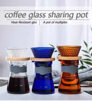 300 ML Gao Peng Si Glass Heat-Resistant Glass Dripper Coffee Pot With Matching V60 Reusable Filter Set.
300 ML Gao Peng Si Glass Heat-Resistant Glass Dripper Coffee Pot With Matching V60 Reusable Filter Set.