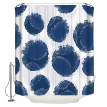 Watercolor Vintage Blue Waterproof Shower Curtain Home Decoration Shower Curtain Bathroom Accessories 
Watercolor Vintage Blue Waterproof Shower Curtain Home Decoration Shower Curtain Bathroom Accessories